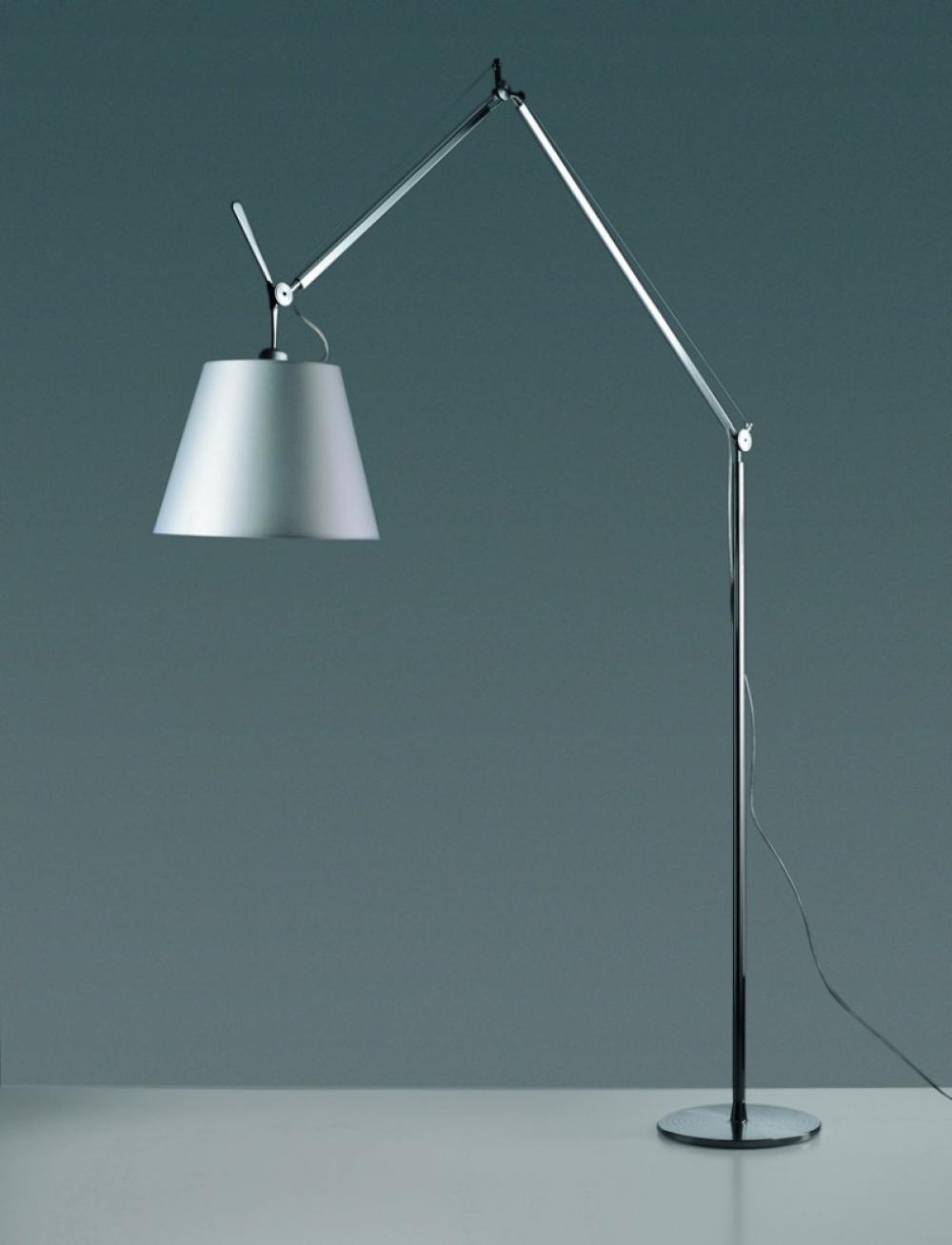 TOLOMEO MEGA TERRA ALUMINIO DIMMER