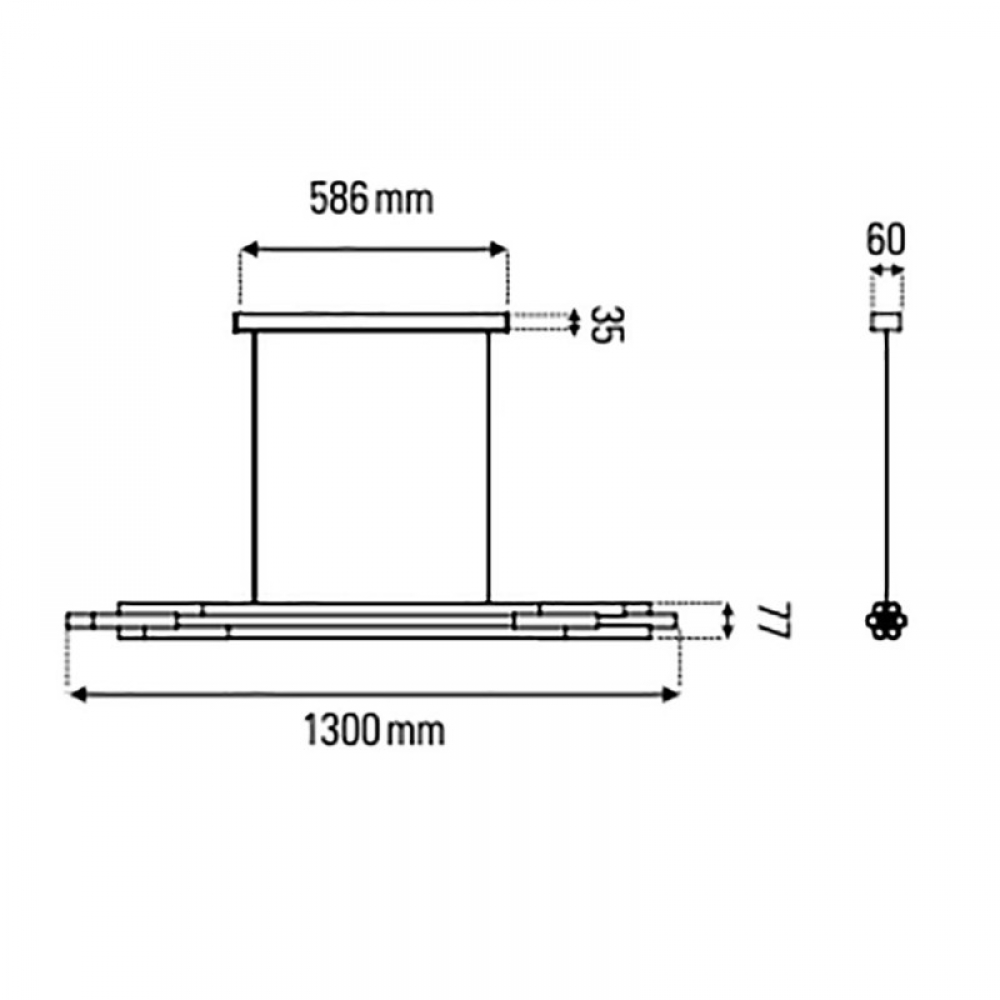 ORG PENDANT HORIZONTAL